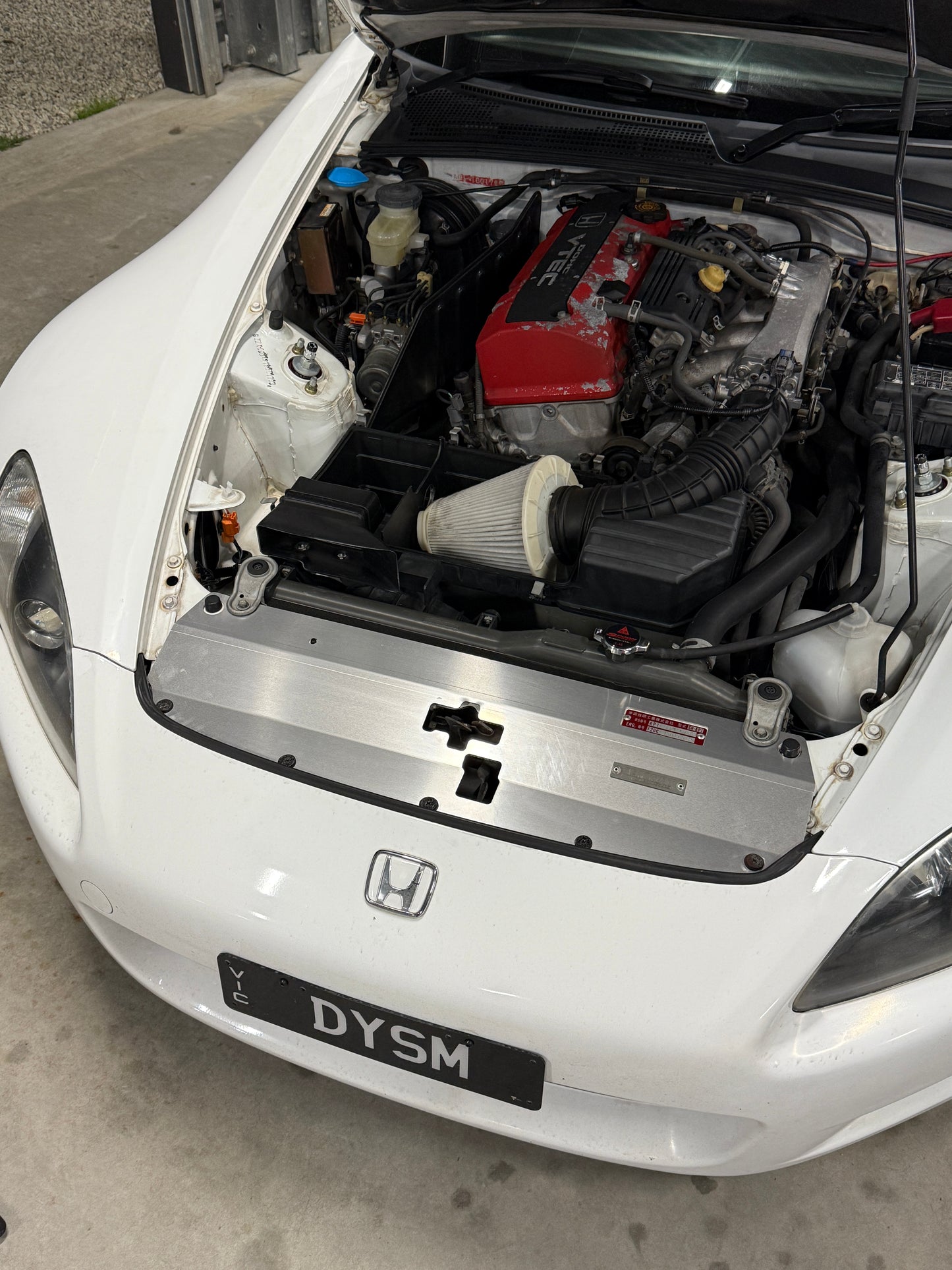 Honda S2000 Cooling Radiator Cooling Panel/Air Diversion Plate