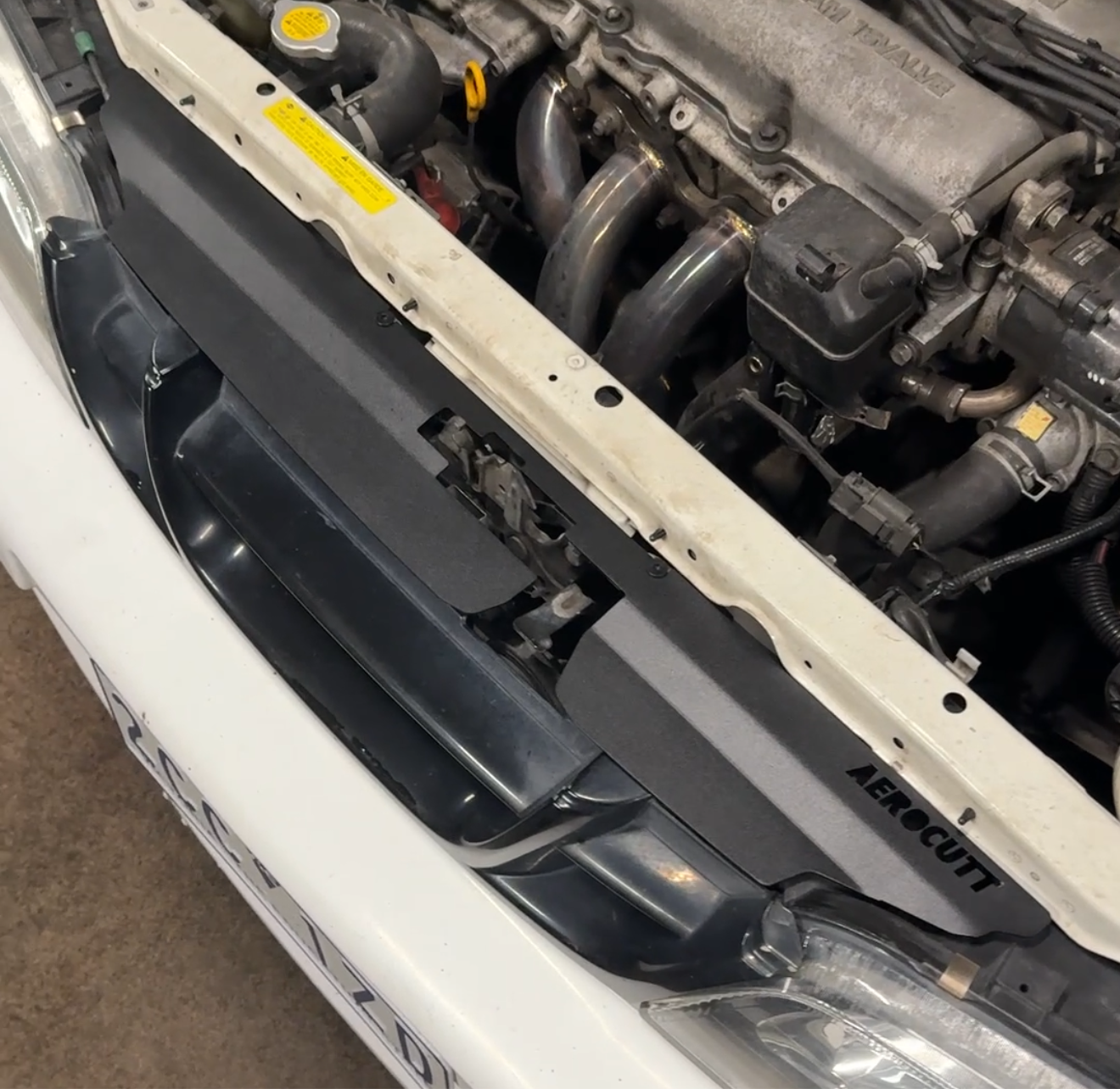 Nissan Pulsar N15 Radiator Cooling Panel/Air Diversion Plate