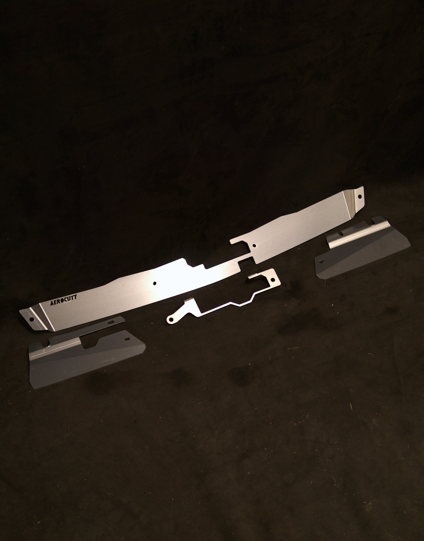 Toyota Corolla AE71 KE70 Flat Front Radiator Cooling Panel/Air Diversion Plate Set