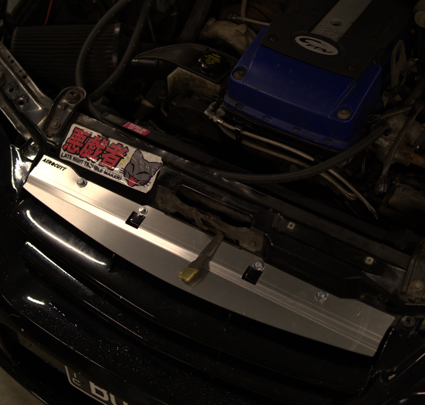 Ford Falcon AU Radiator Cooling Panel/Air Diversion Plate air duct radiator plate aerocutt aerocut 3d