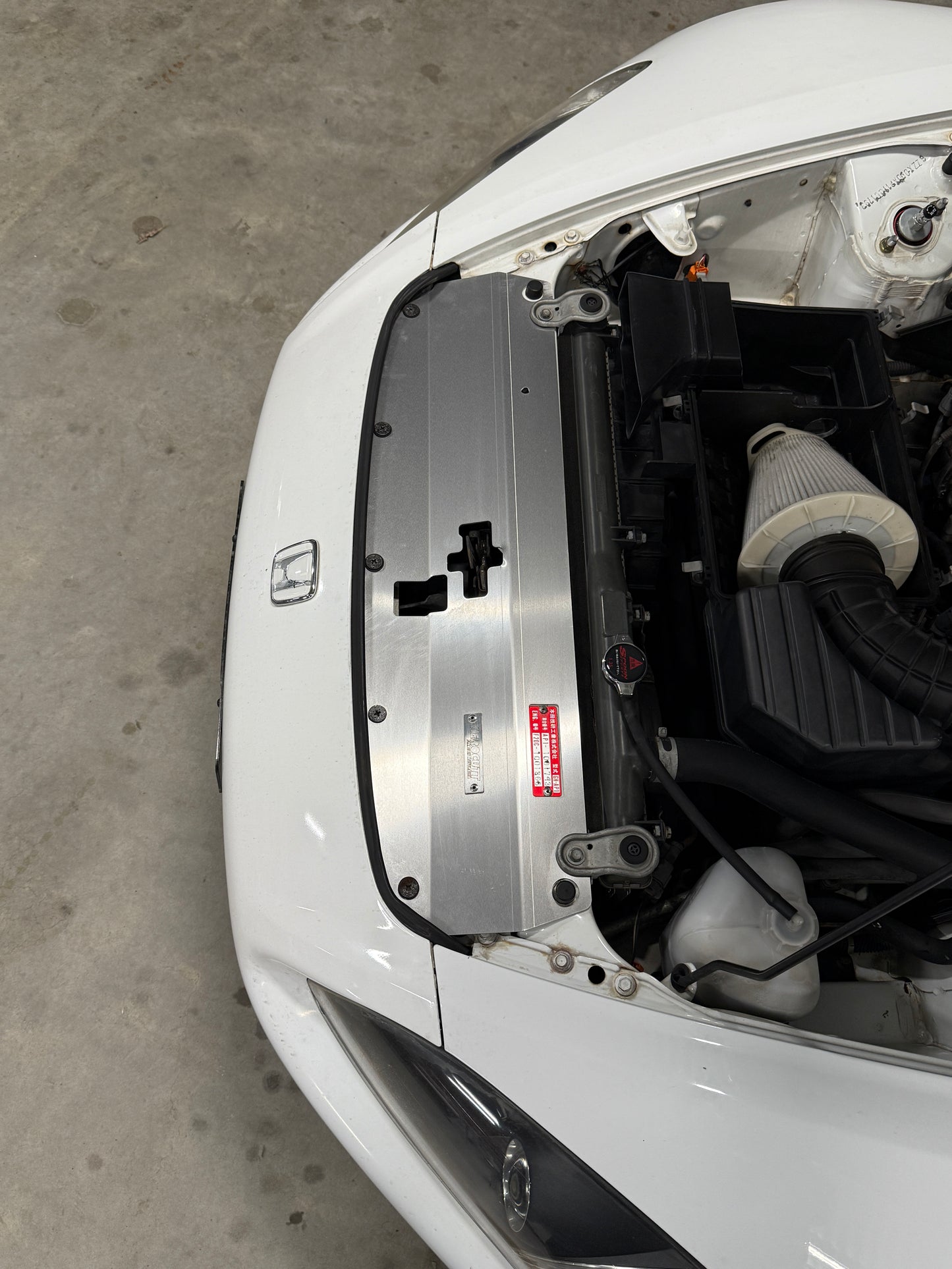 Honda S2000 Cooling Radiator Cooling Panel/Air Diversion Plate