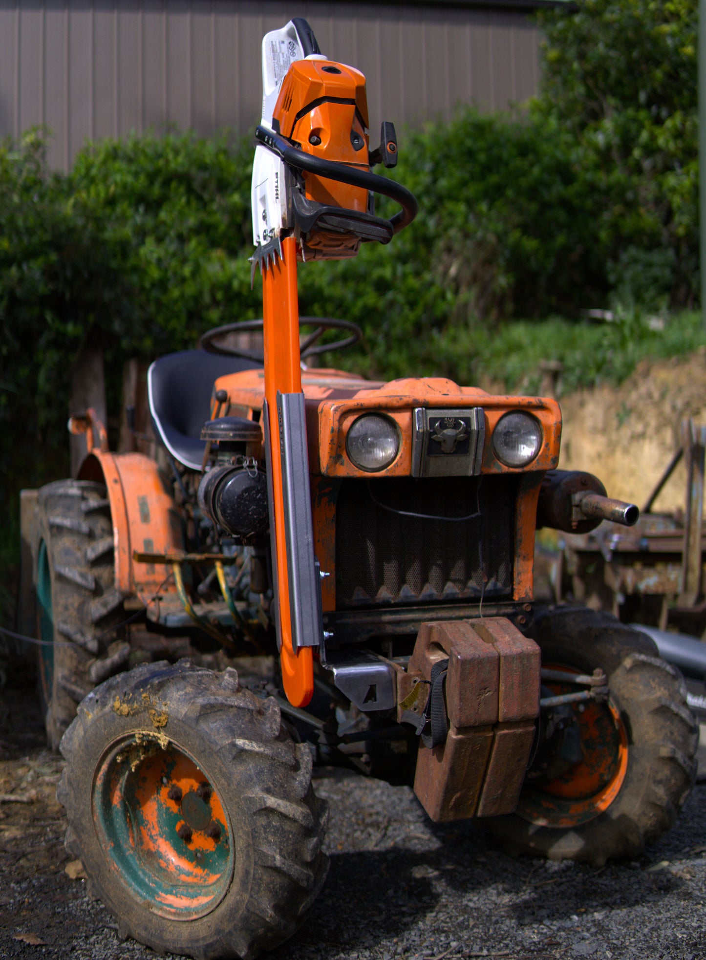 Aerocutt Chainsaw Mounting Kit Universal Garden Tractor