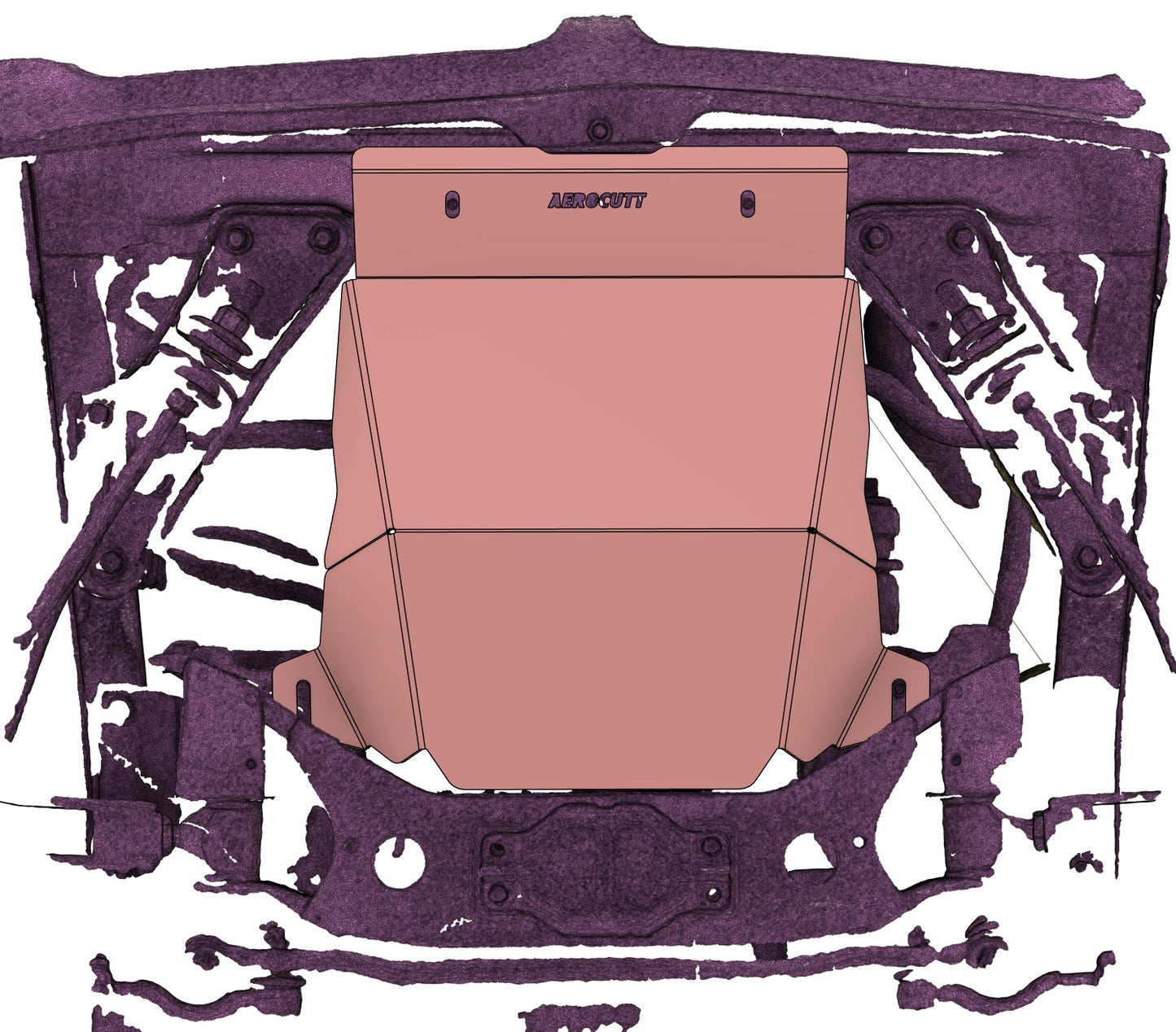 ke30 ke36 ke55 corolla toyota BASH PLATE SKID PLATE UNDERBODY PROTECTION sump guard undertray replacement aerocutt aerocut oil service plate 3d scan render