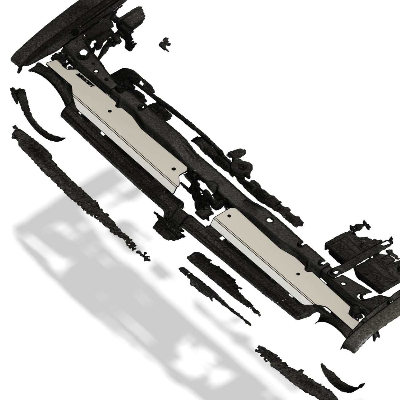 Toyota KE30 Corolla Radiator Engine Bay Dress Up Panel
