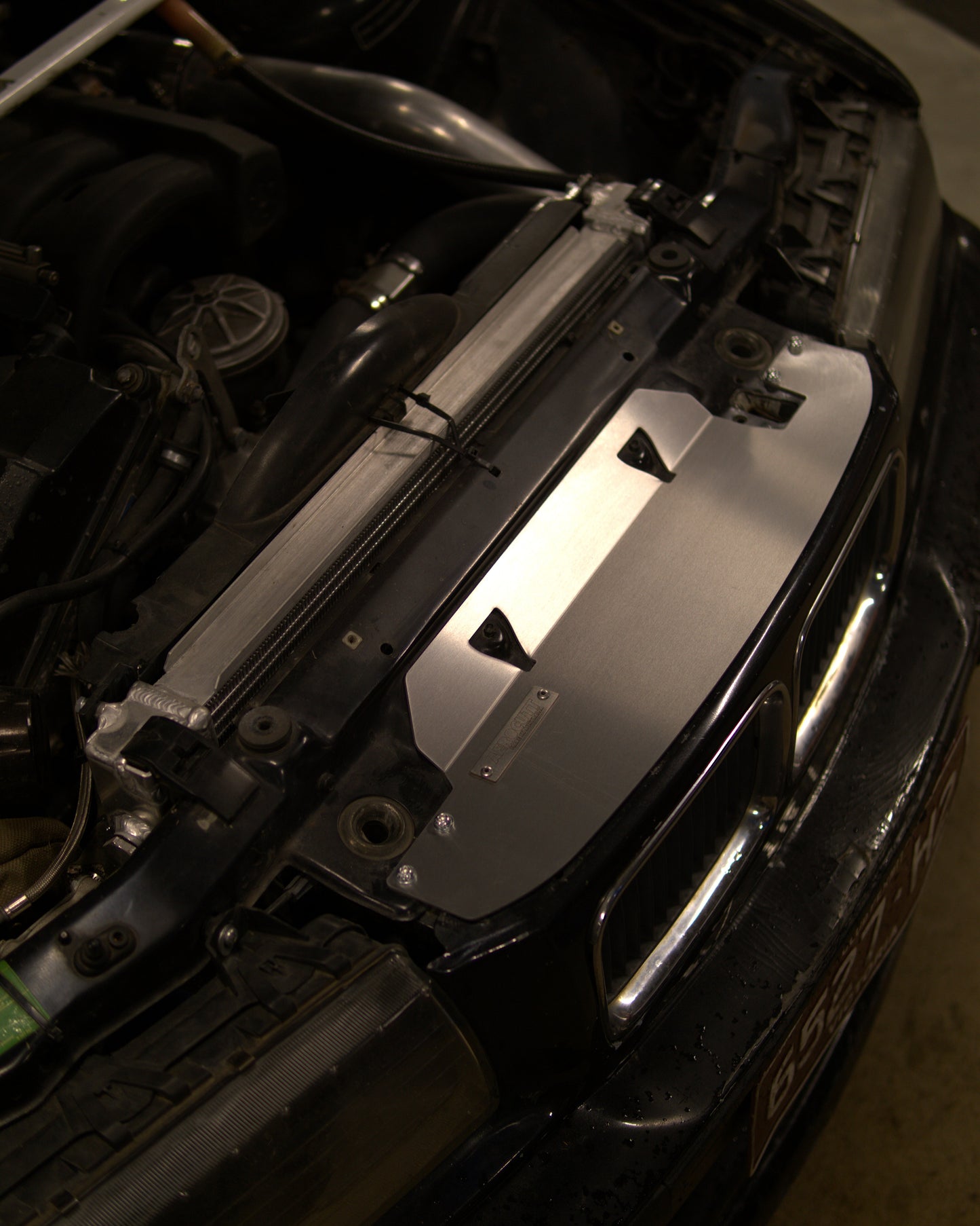 BMW E36 Radiator Cooling Panel/Air Diversion Plate