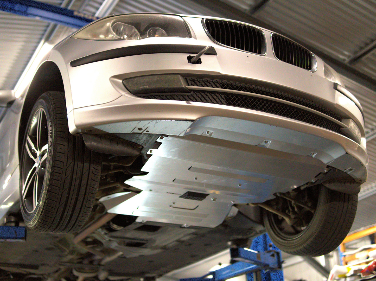 e87 bmw underbody protection plate skid plate