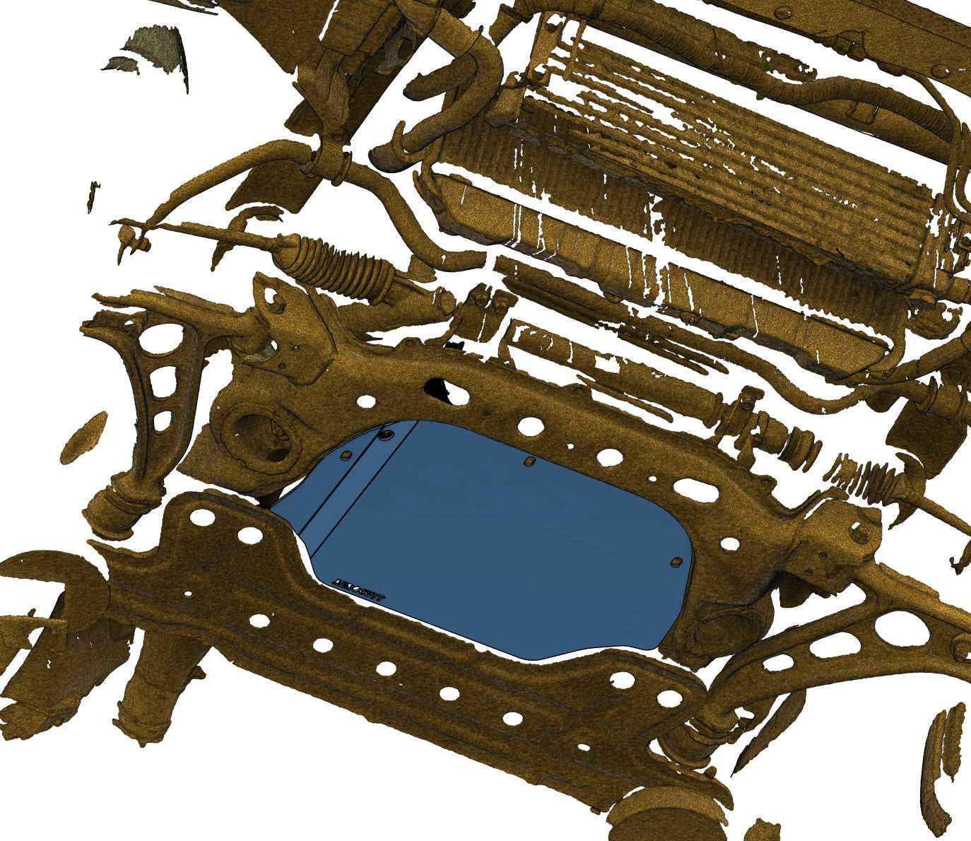 Mazda RX7 FC Engine Underbody Protection Bash/Skid Plate