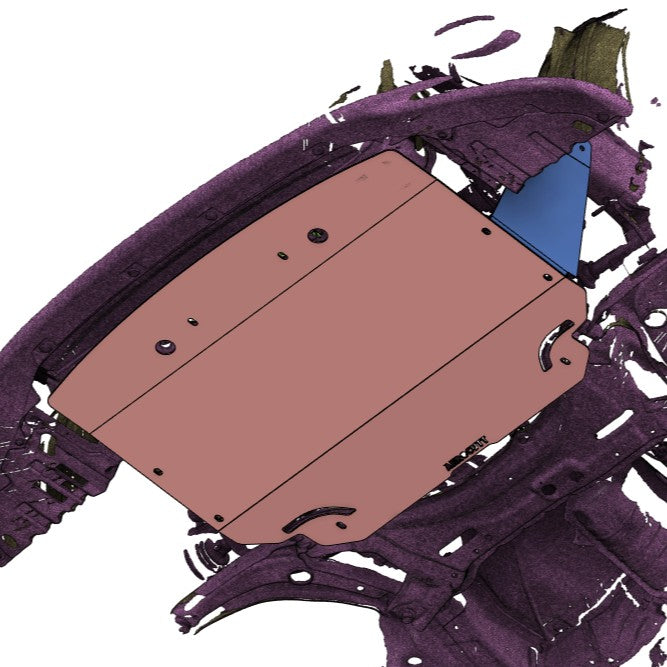 Honda Jazz GD Underbody Protection Bash/Skid Plate