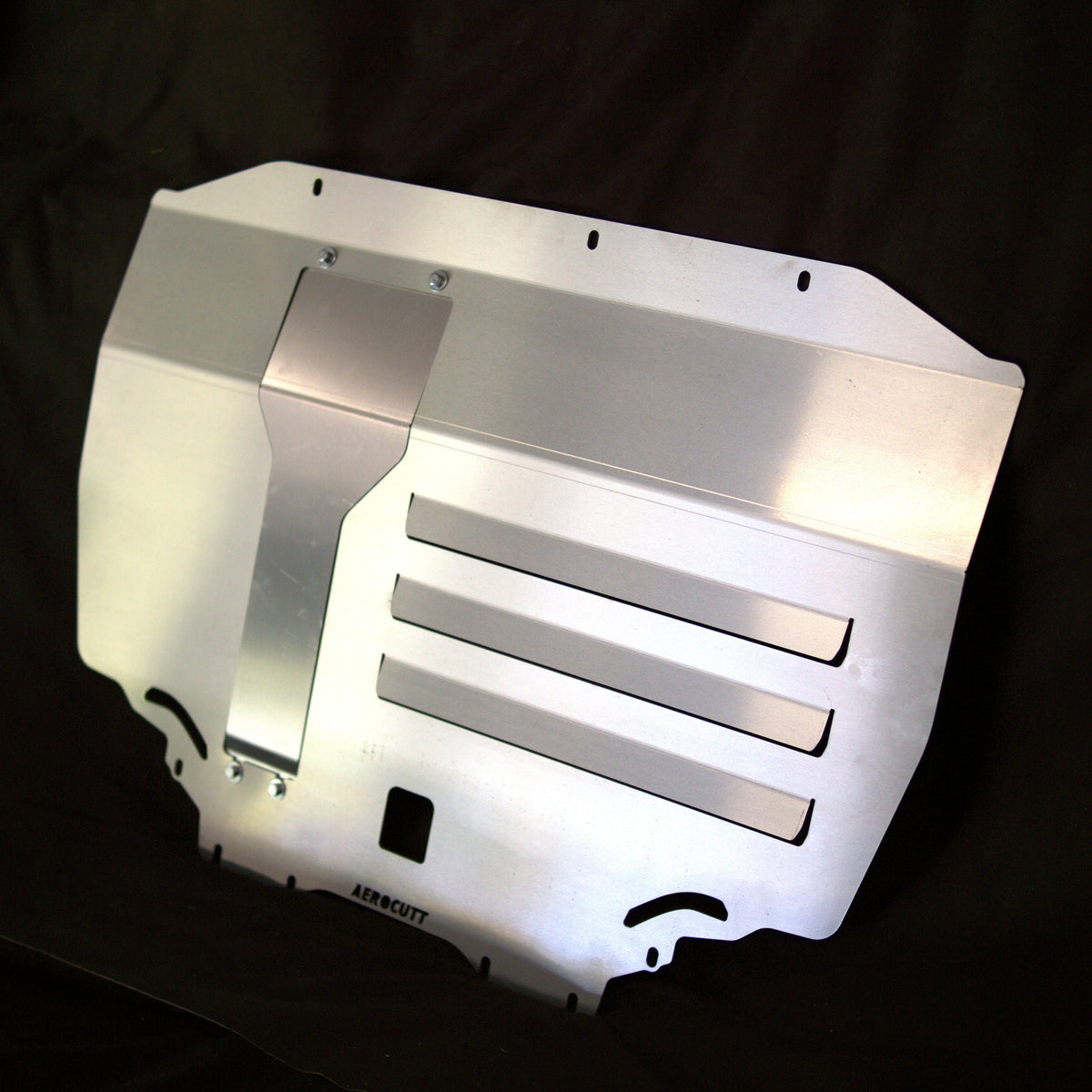 Honda GE Jazz underbody panel, jazz ge skid plate, fitted render of honda jazz ge underbody protection panel