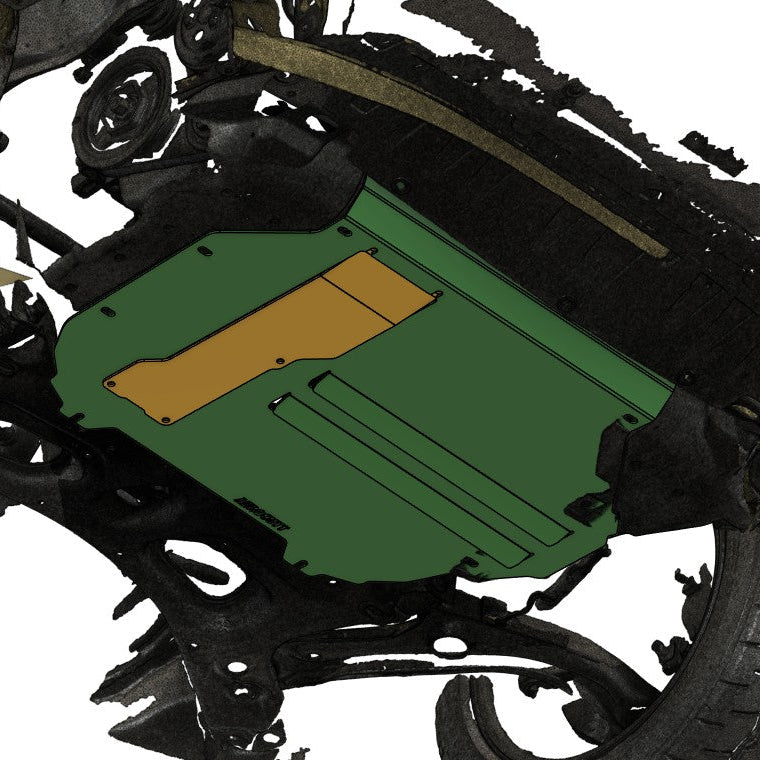 gk jazz render of aero underbody