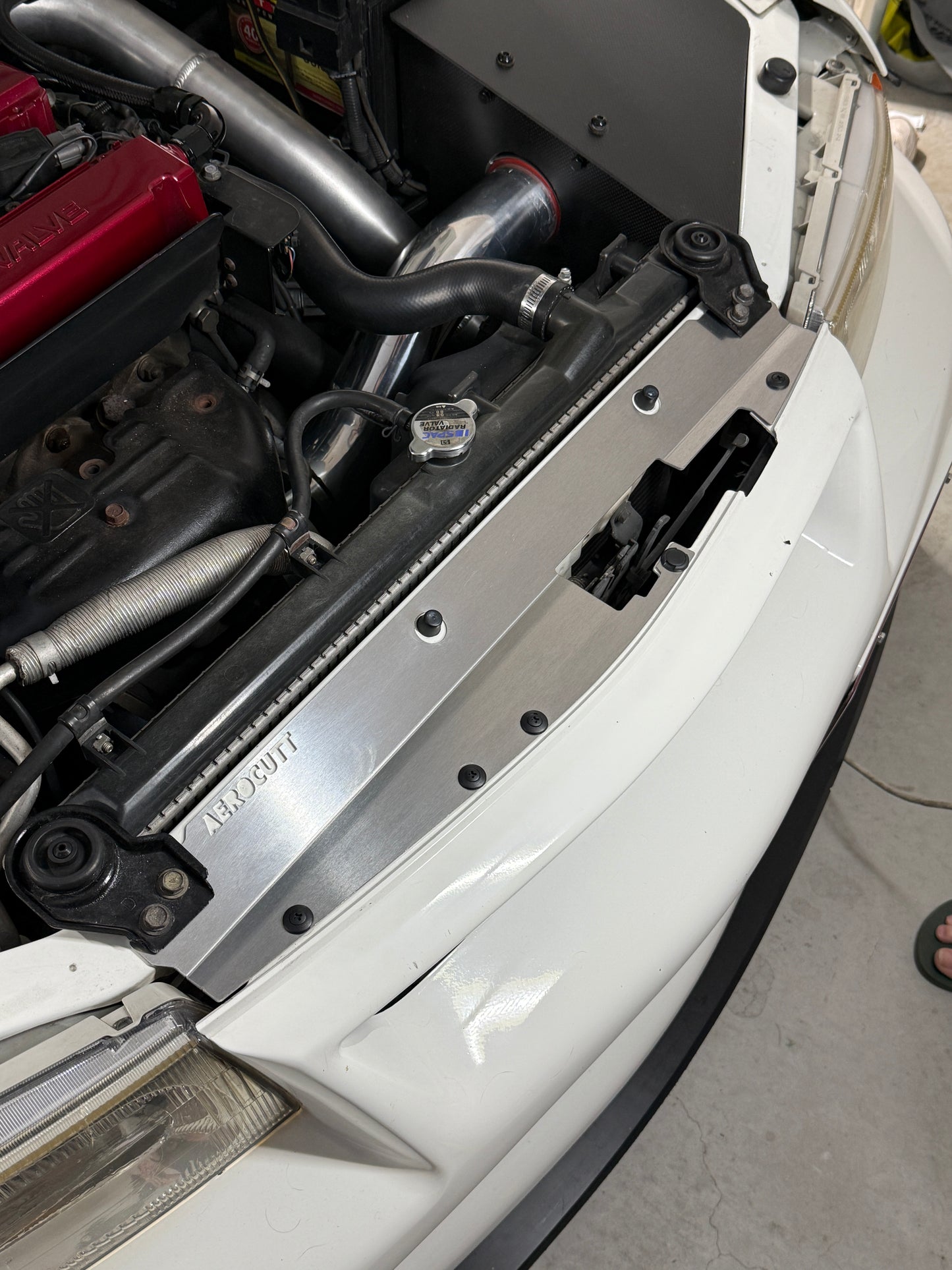 Mitsubishi Evo VI 6/6.5 Radiator Cooling Panel/Air Diversion Plate