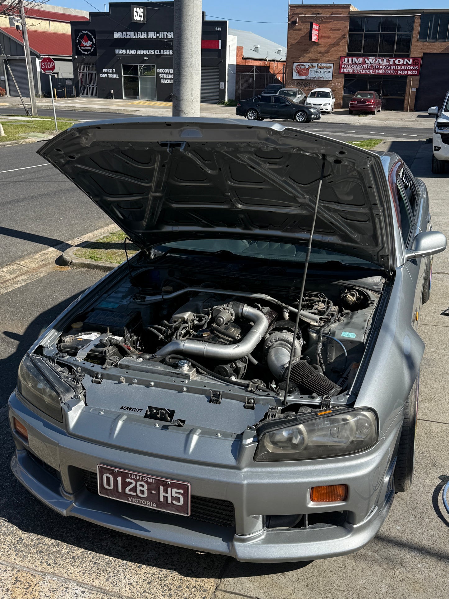 Nissan Skyline R34 GTT Radiator Cooling Panel/Air Diversion Plate