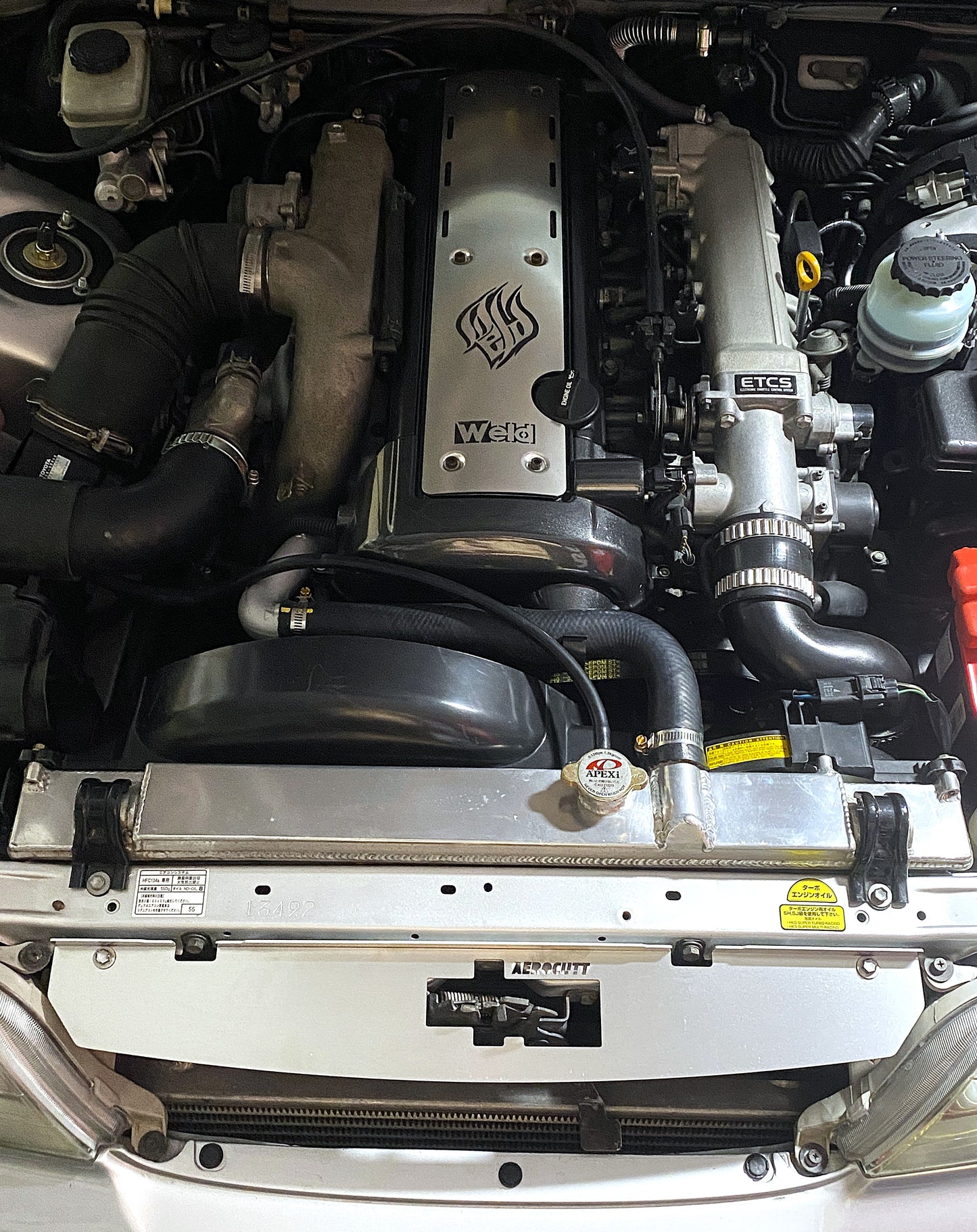 Toyota Mark 2 JZX100 Radiator Cooling Panel/Air Diversion Plate