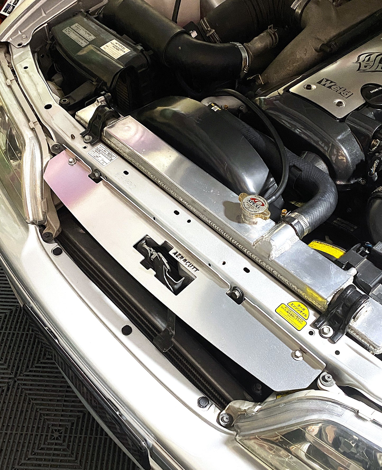 Toyota Mark 2 JZX100 Radiator Cooling Panel/Air Diversion Plate