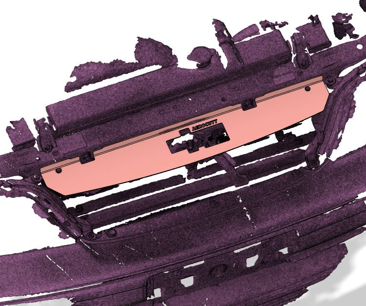 Toyota Mark 2 JZX100 Radiator Cooling Panel/Air Diversion Plate