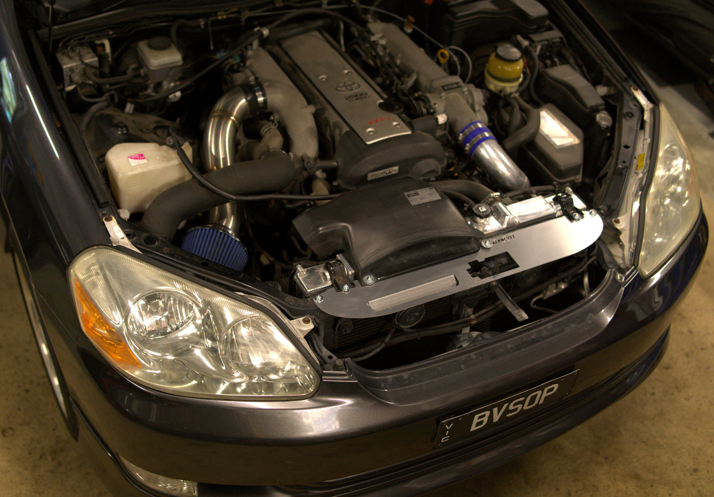 Toyota Mark 2 JZX110 Cooling Air Diversion Panel