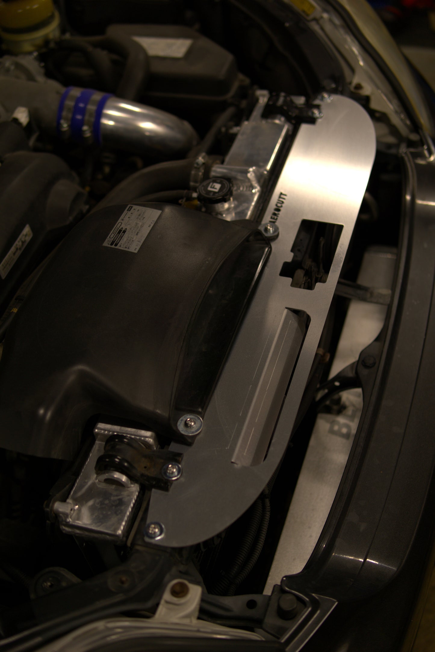 Toyota Mark 2 JZX110 Cooling Air Diversion Panel