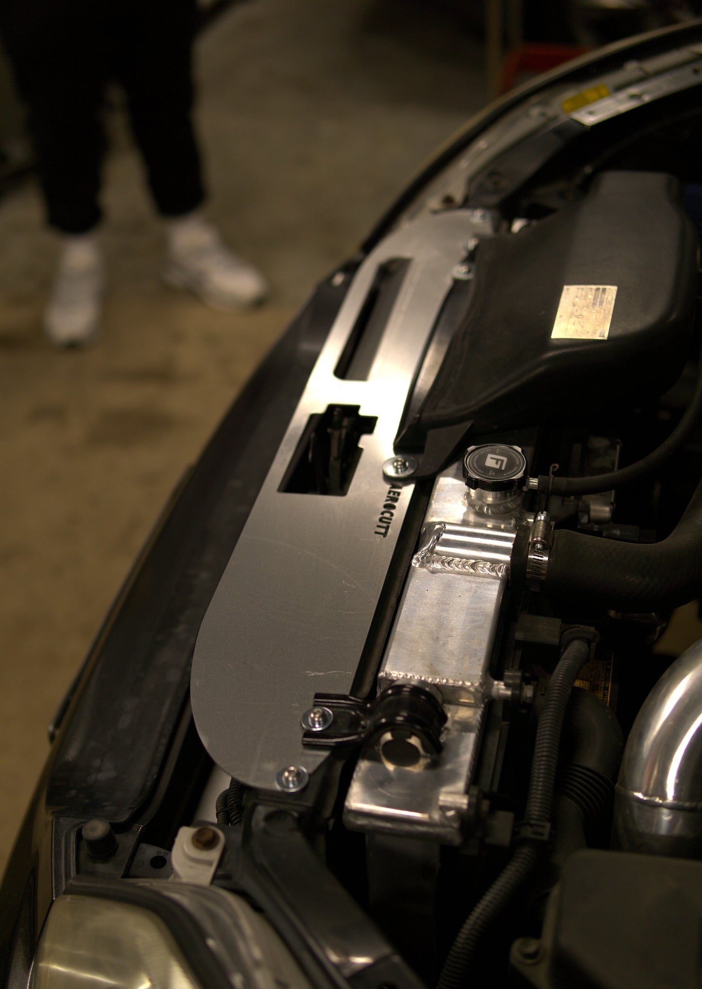 Toyota Mark 2 JZX110 Cooling Air Diversion Panel