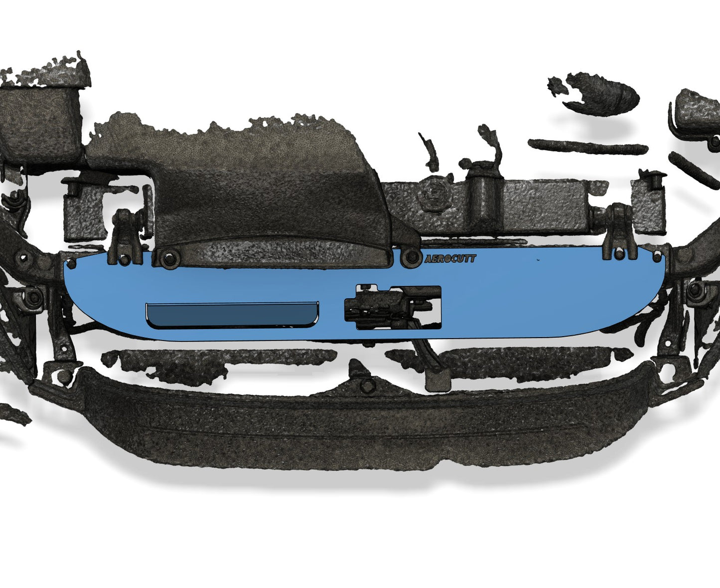 Toyota Mark 2 JZX110 Cooling Air Diversion Panel