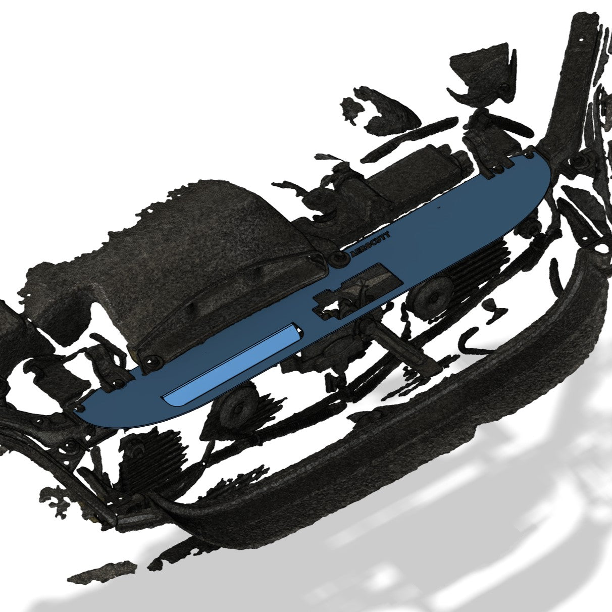 Toyota Mark 2 JZX110 Cooling Air Diversion Panel