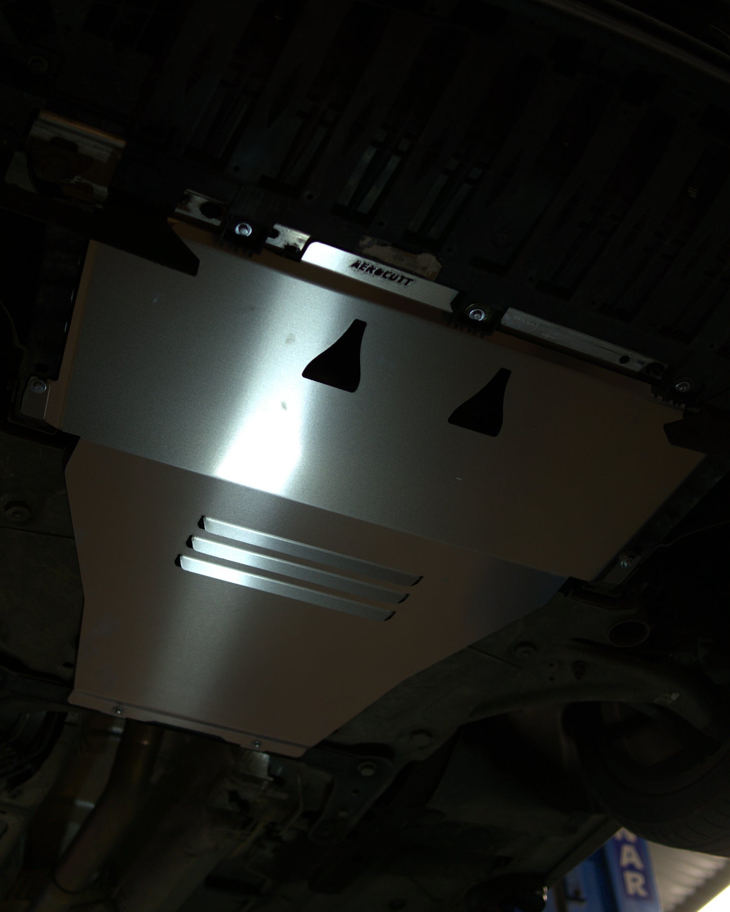 renault megane mk 3 RS Underbody Protection Bash/Skid Plate under tray replacement aerocutt aerocut flat floor diffuser front aerocutt VENTED