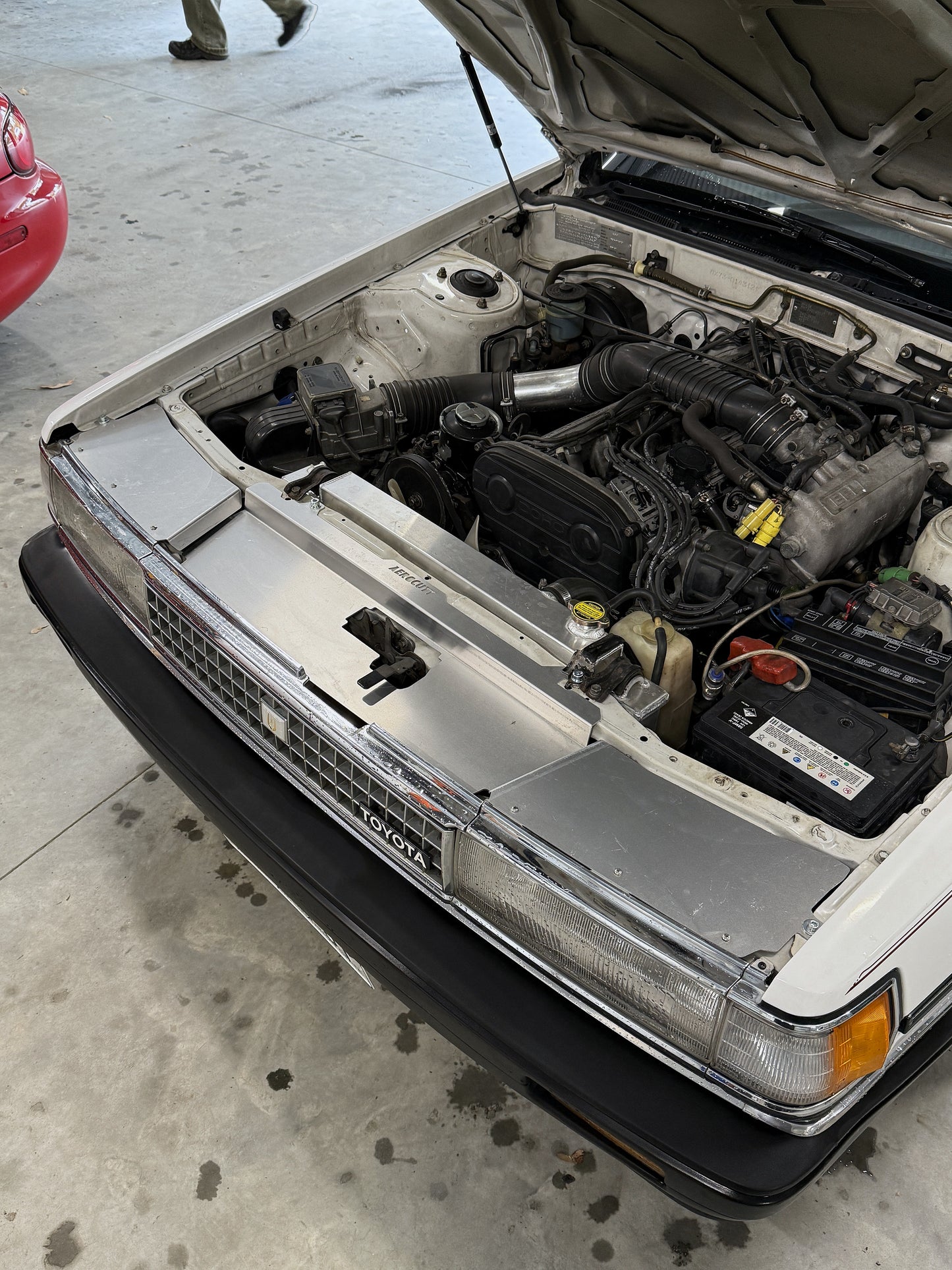 Toyota Cressida MX73 Radiator Cooling Panel/Air Diversion Plate