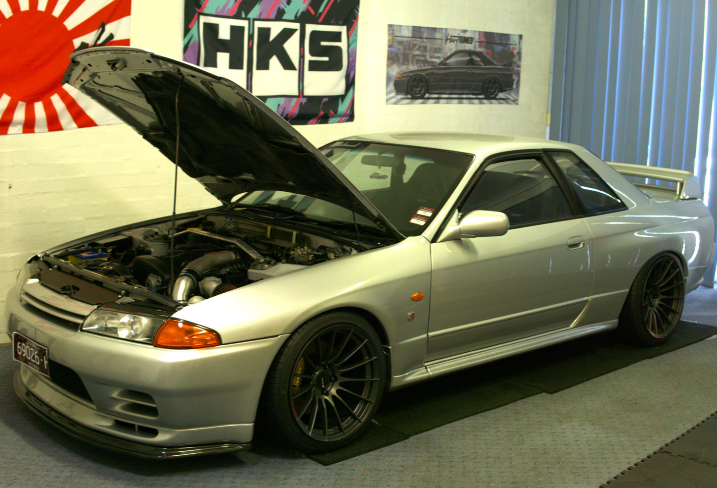 Nissan GTR R32 Radiator Cooling Panel/Air Diversion Plate Set