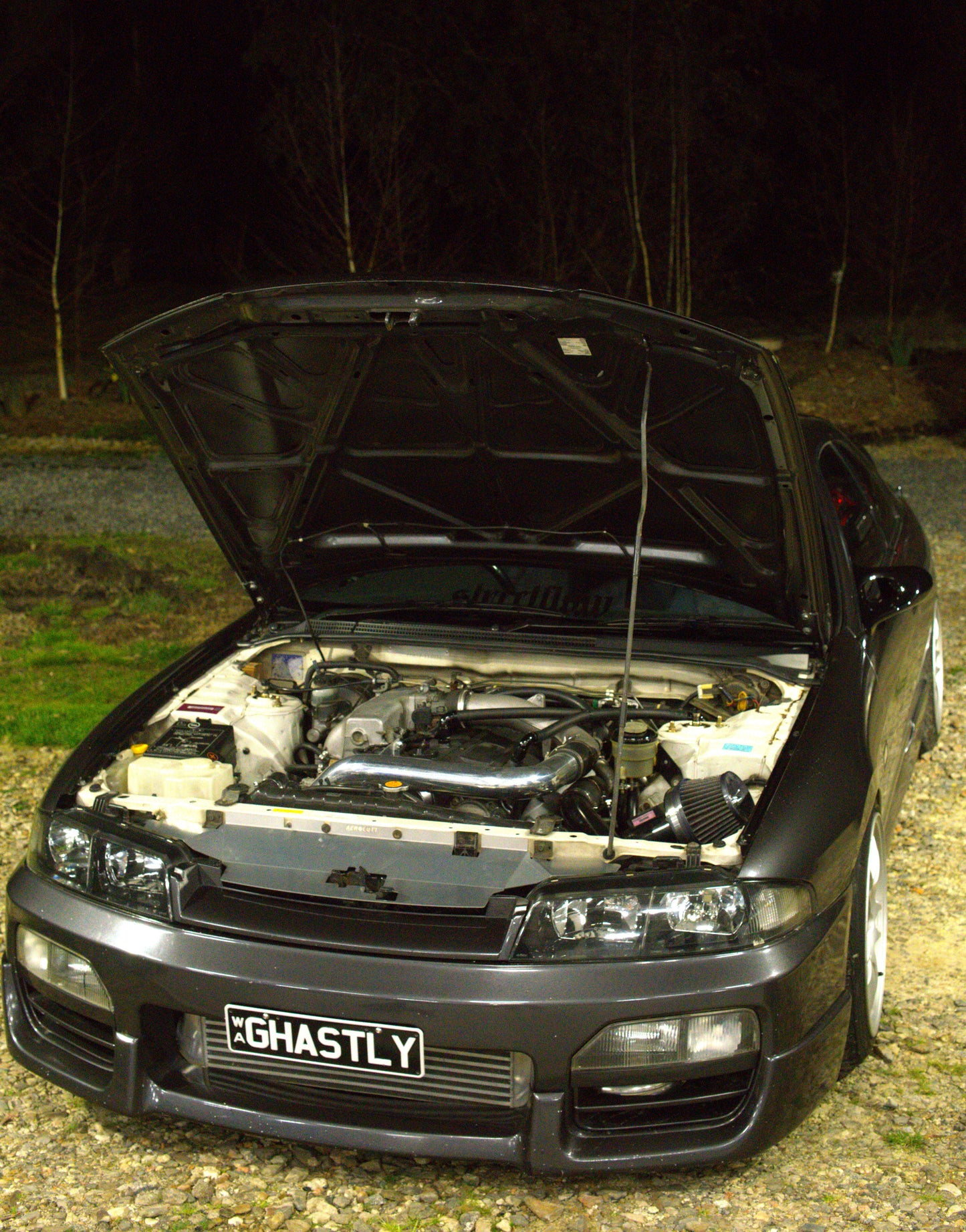 Nissan Skyline R33 GTST Series 2 Radiator Cooling Panel/Air Diversion Plate