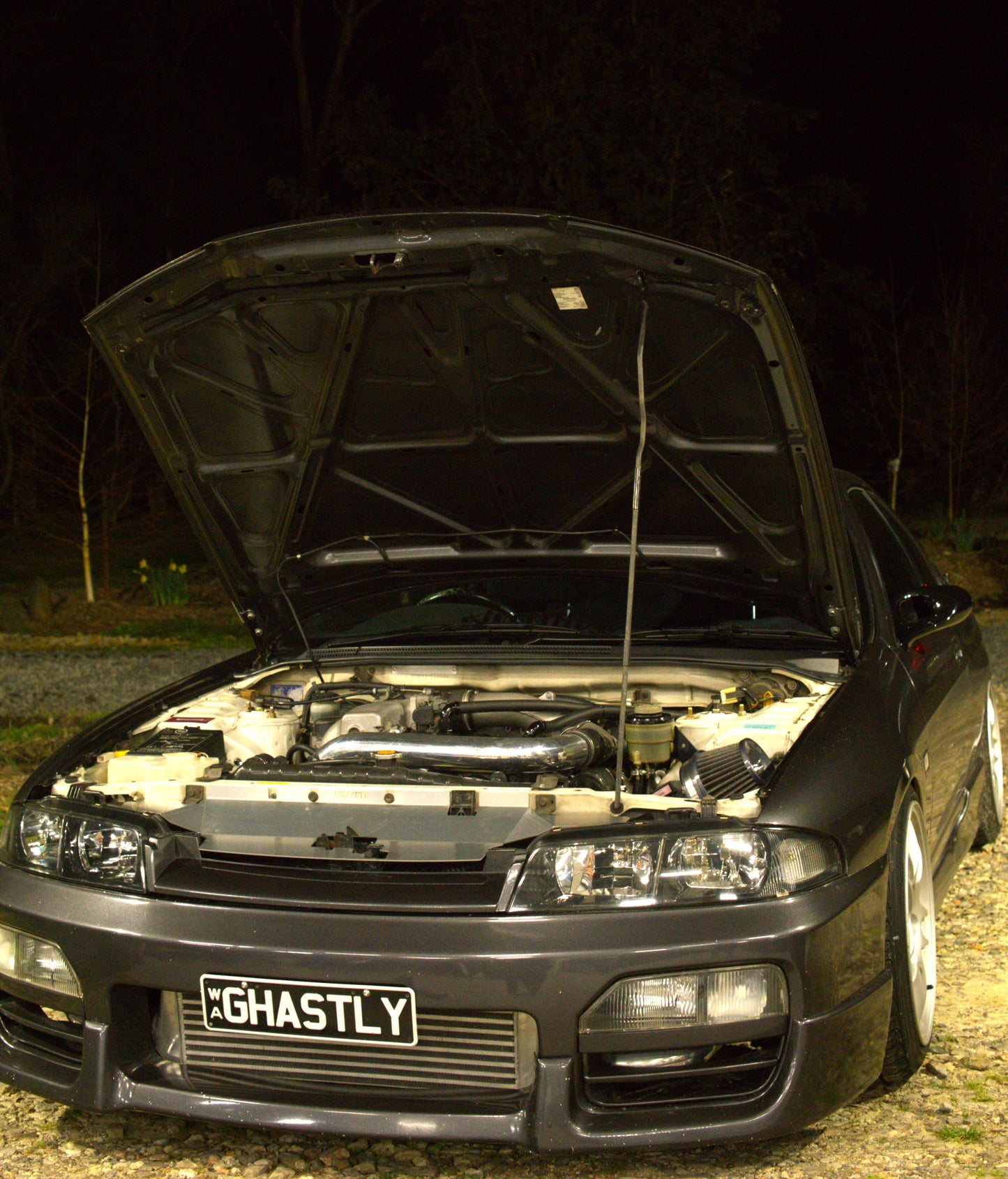 Nissan Skyline R33 GTST Series 2 Radiator Cooling Panel/Air Diversion Plate