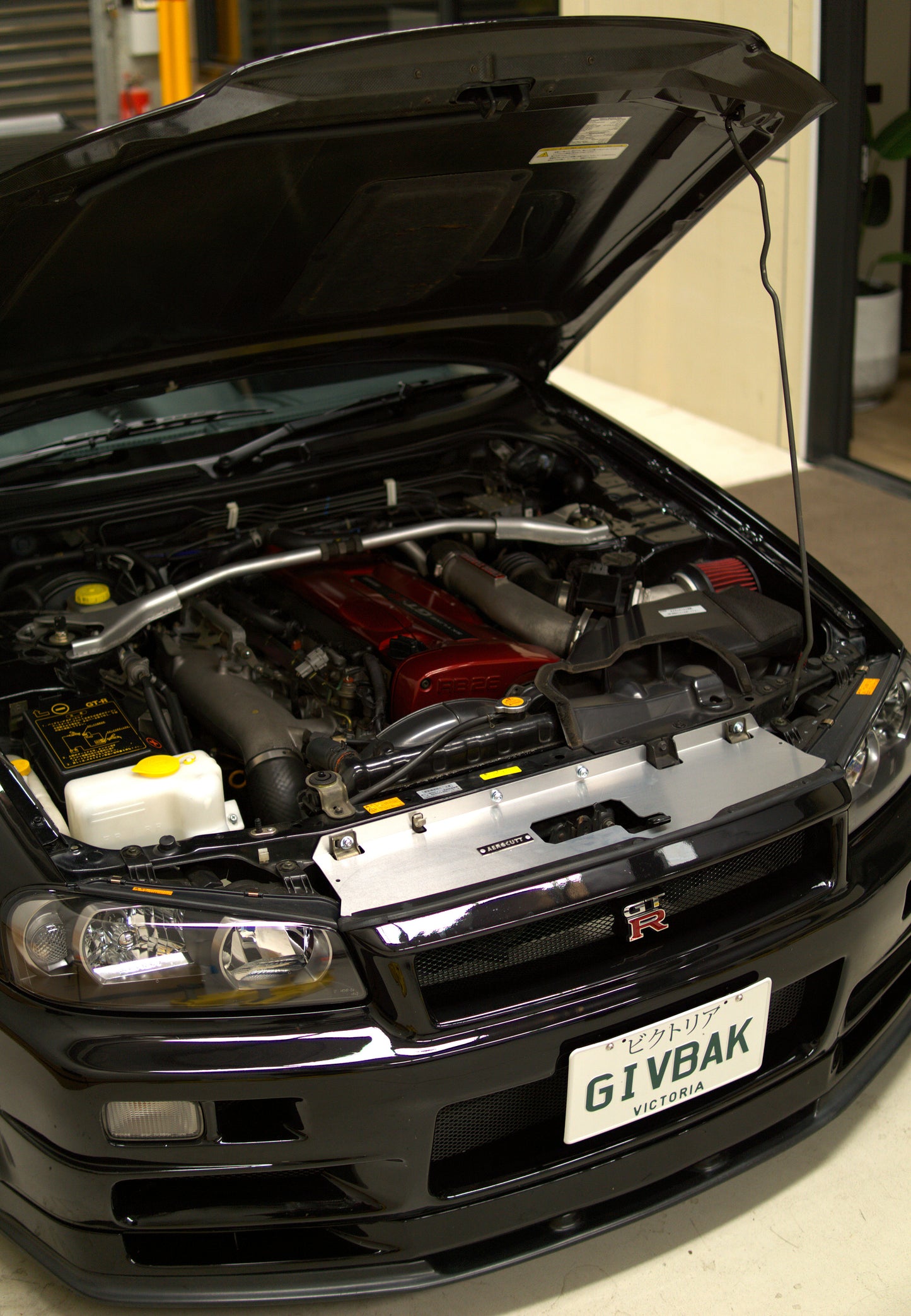 Nissan Skyline R34 GTR Radiator Cooling Panel/Air Diversion Plate