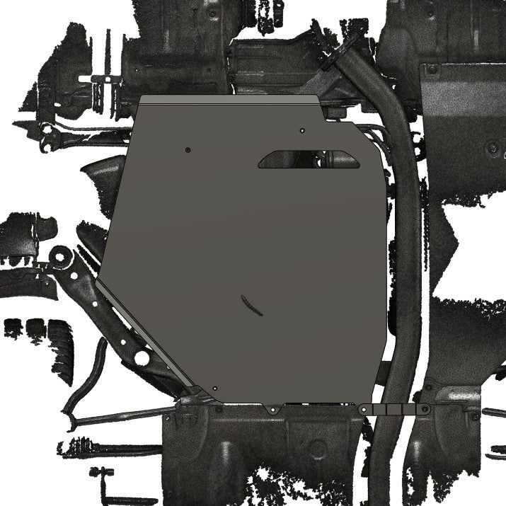 Nissan R35 GTR Rear Underbody Protection Bash/Skid Plate