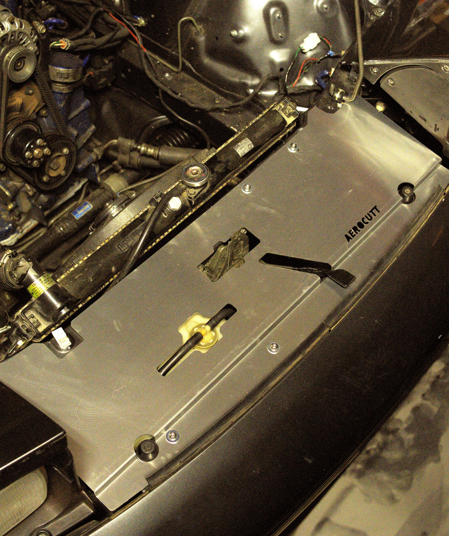 Mazda RX7 FC Radiator Cooling Panel/Air Diversion Plate