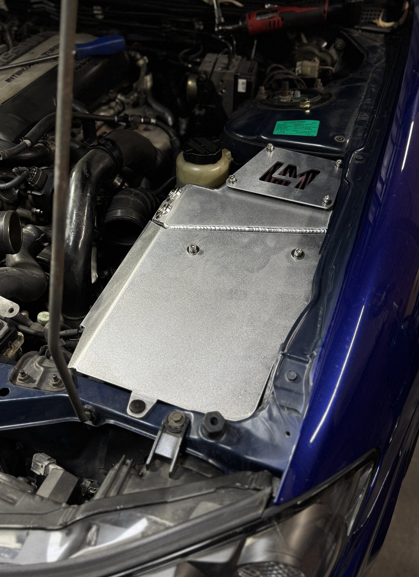 Nissan Silvia S15 Catch Can / Pod Filter Cover Lazaro Motorsports