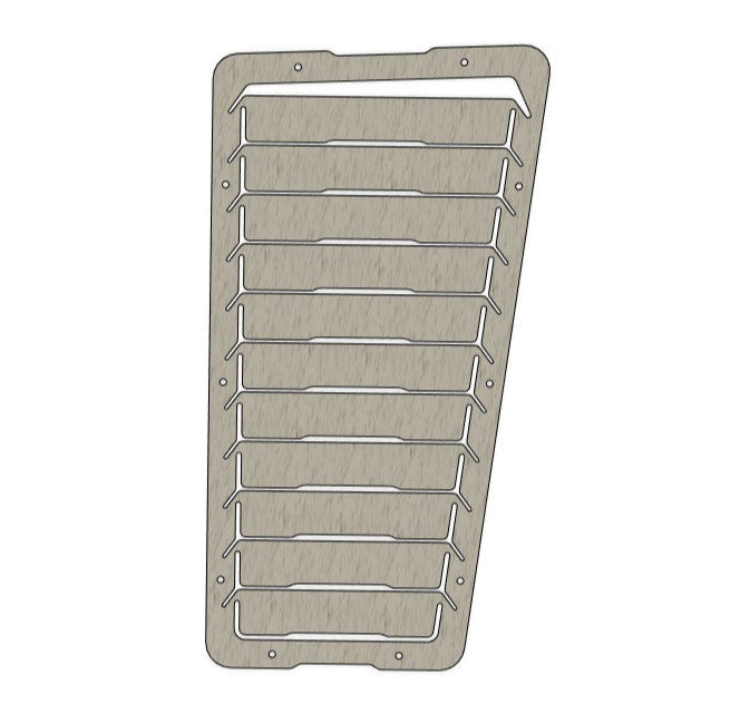 bonnet vent hood aero aerodynamics bonnet vented airflow type 2