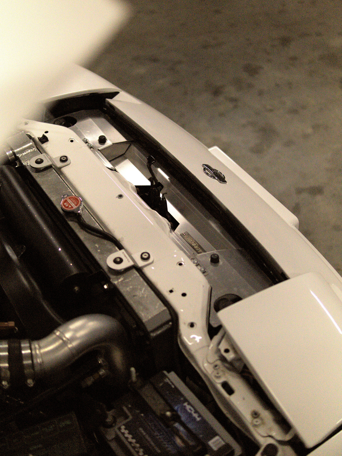 Nissan 180SX Radiator Cooling Panel/Air Diversion Plate Set
