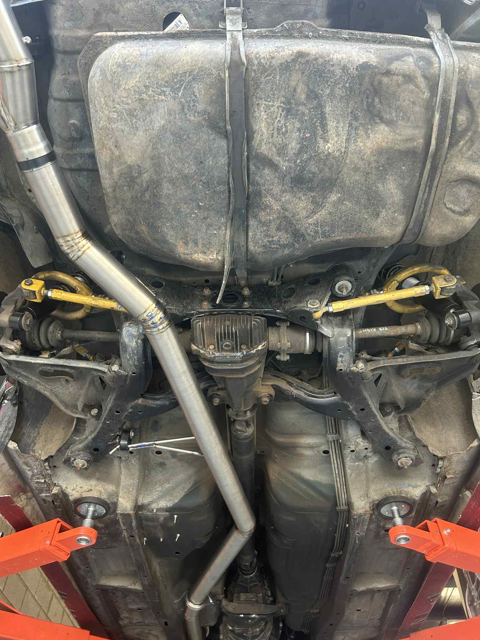 S14 S15 R33 R34 Rear Subframe mechanical r200 rear end weld in bracing 