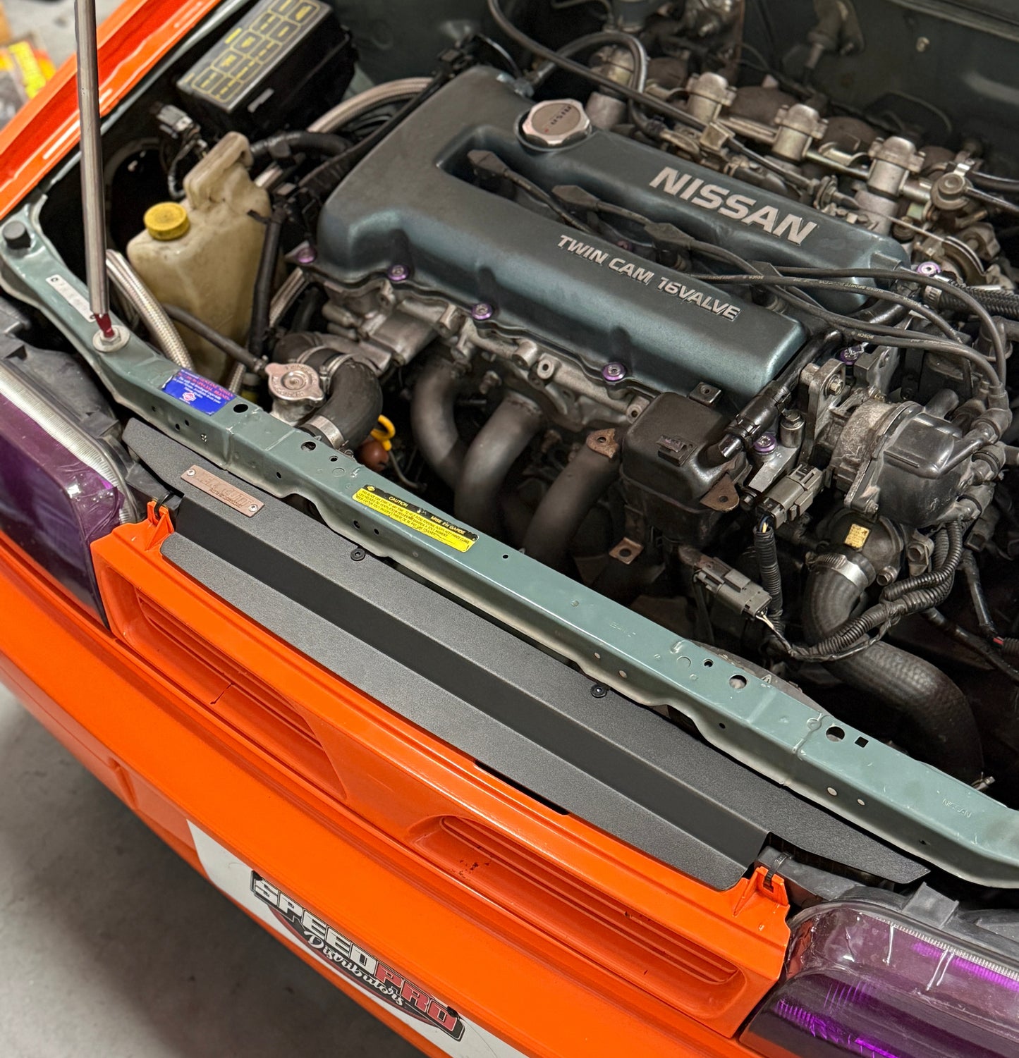 Nissan Pulsar N14 Radiator Cooling Panel/Air Diversion Plate