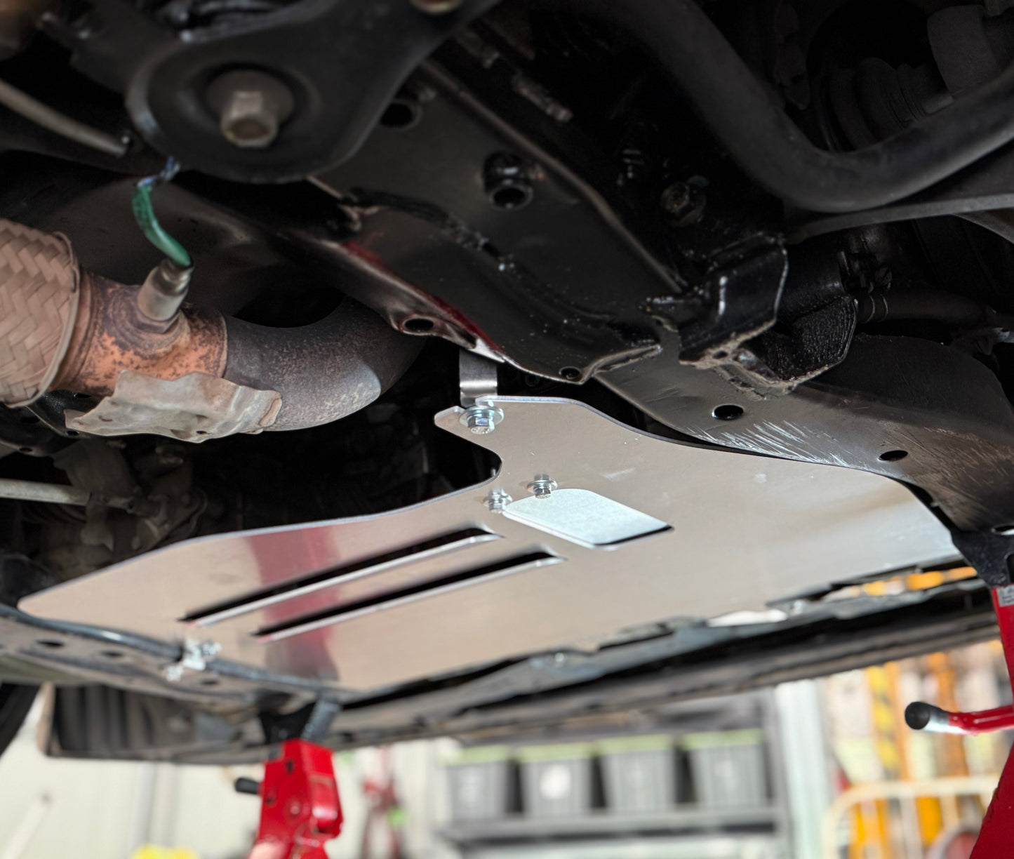 Honda Odyssey RB1 Underbody with Aerocutt Aluminium Underguard Installed