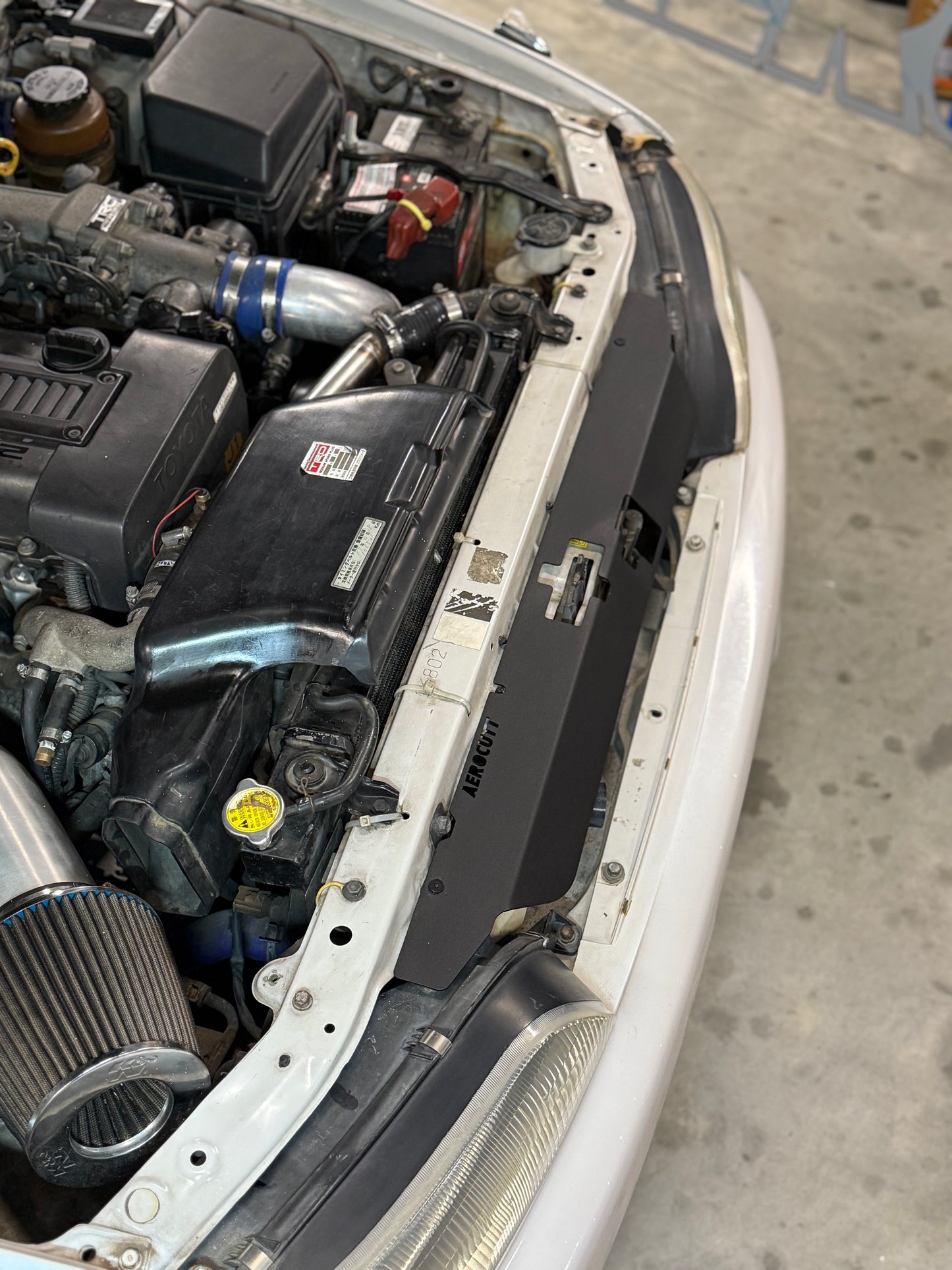 Toyota Mark 2 JZX90 Radiator Cooling Panel/Air Diversion Plate