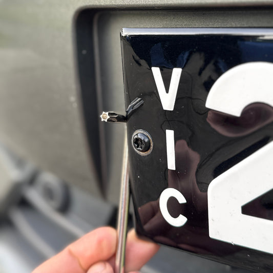 Security Bolts To Suit Number Plate Accessories M6