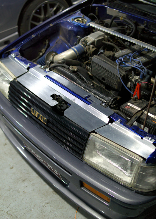 Toyota Corolla AE86 Levin Radiator Cooling Panel/Air Diversion Plate Set