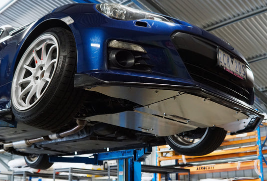 Subaru BRZ toyota 86 gr86 skid plate with front undertray panel 