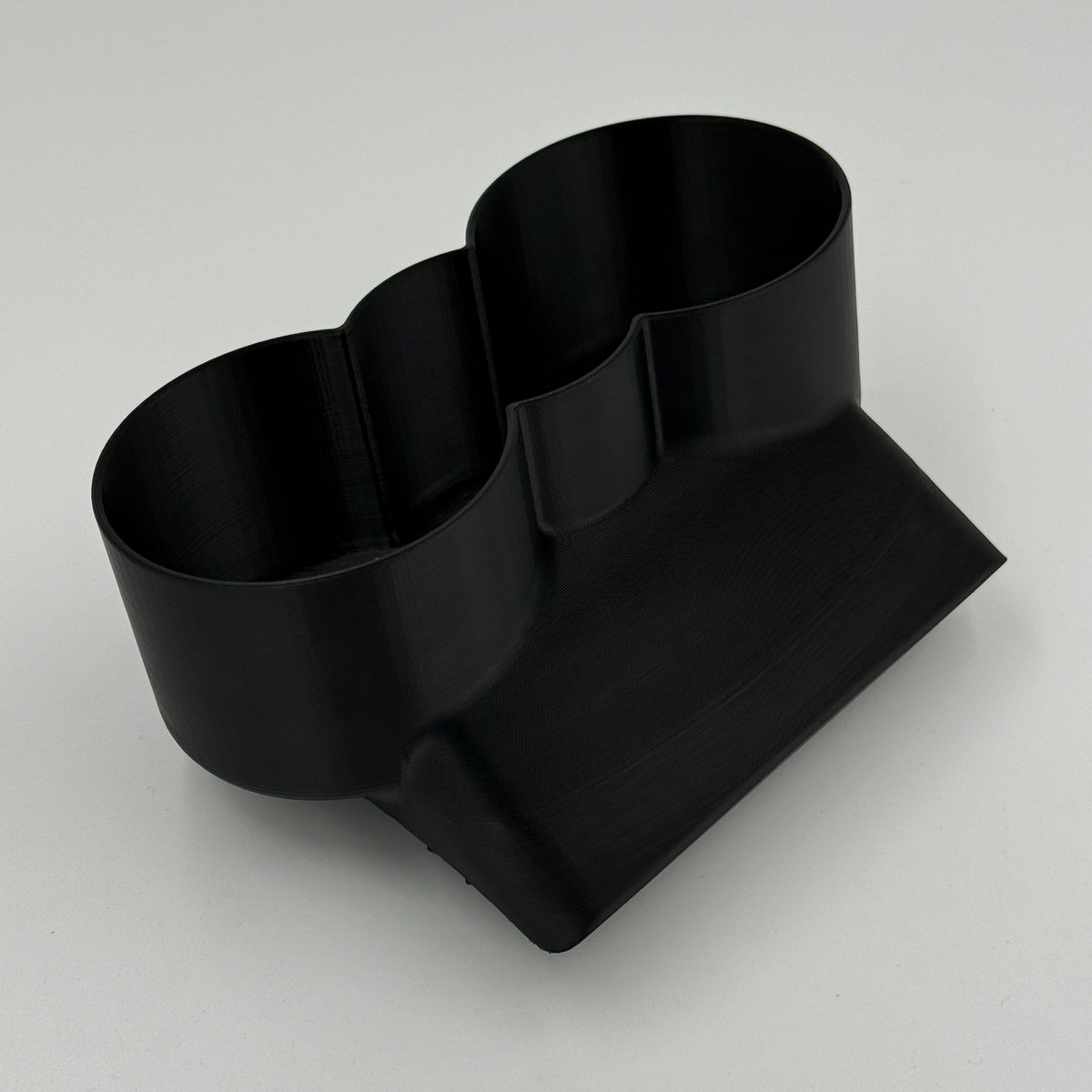 Honda Civic Eg 5th gen interior console with Aerocutt 3D printed ABS plastic cup holder to suit multiple can sizes