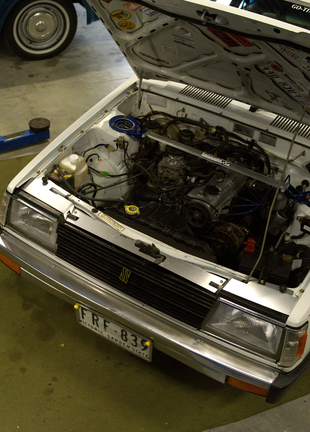 Toyota Corolla AE71 KE70 Slant Front Radiator Cooling Panel/Air Divers ...
