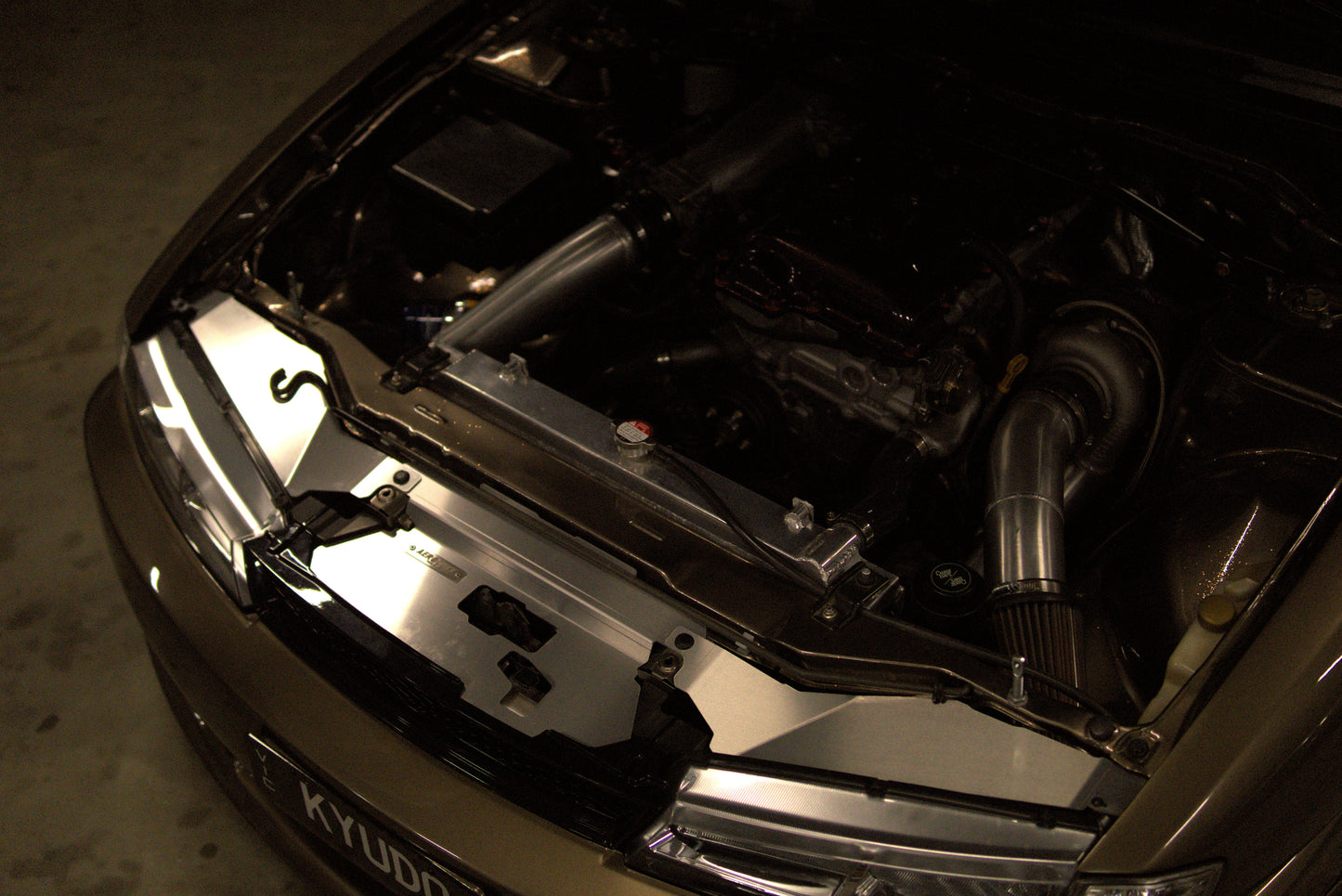 Nissan Silvia/200SX S14 Series 2 Kouki Radiator Cooling Panel/Air Diversion Plate Set