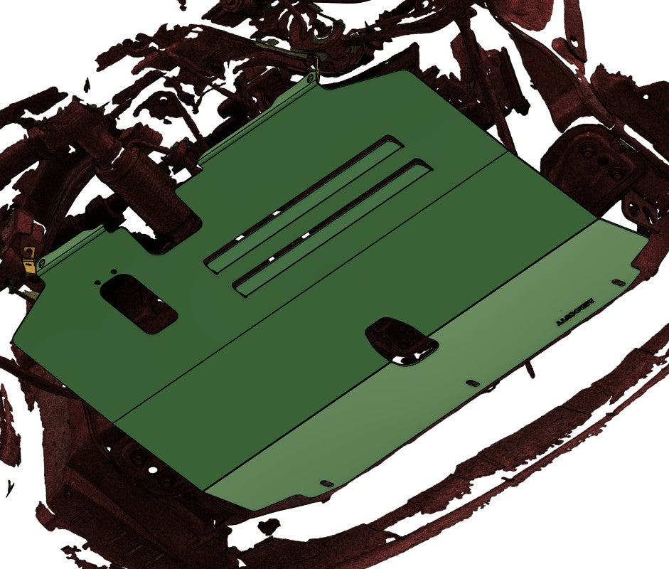 honda bb6 prelude undertray replacement set 