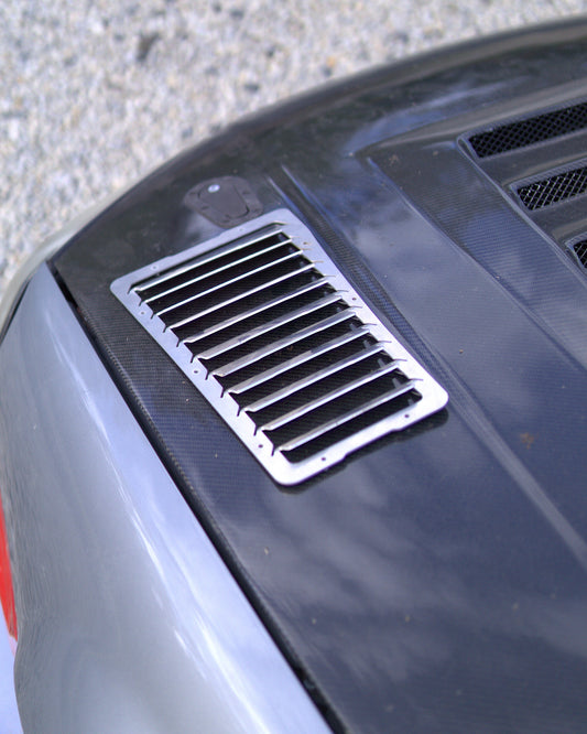 bonnet vent hood aero aerodynamics bonnet vented airflow