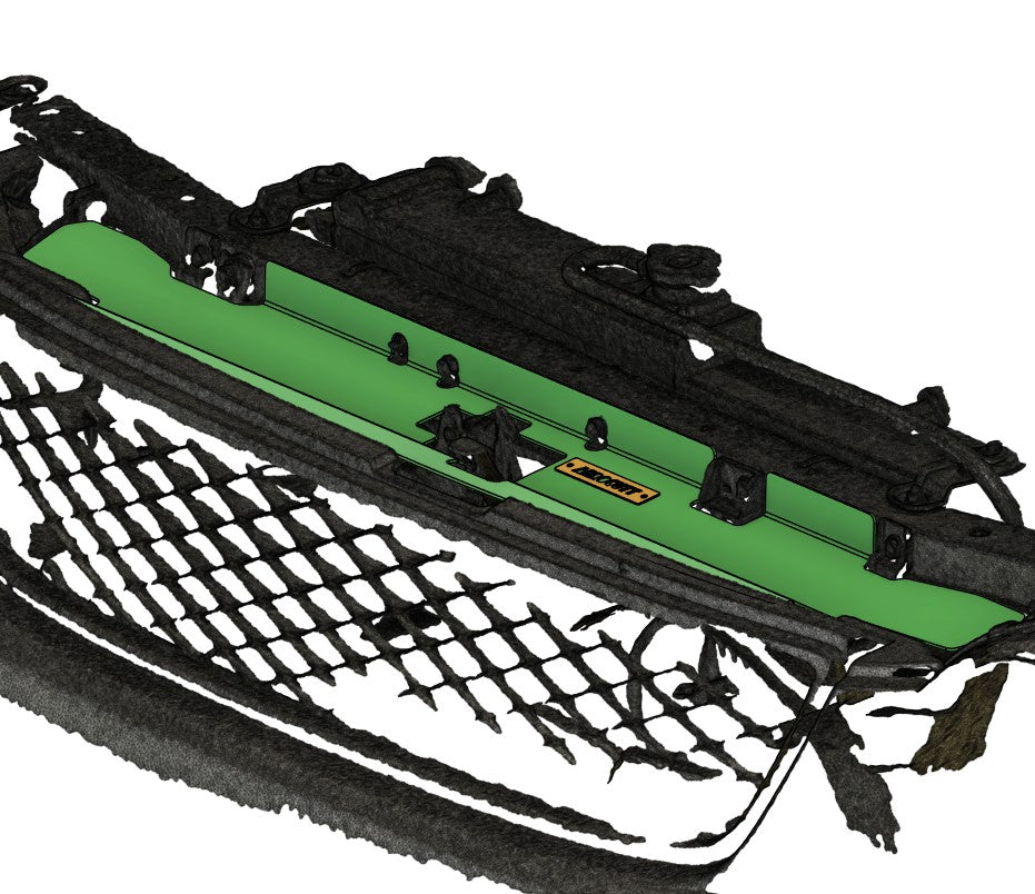 nissan stagea c34 air diversion cooling panel or radiator panel