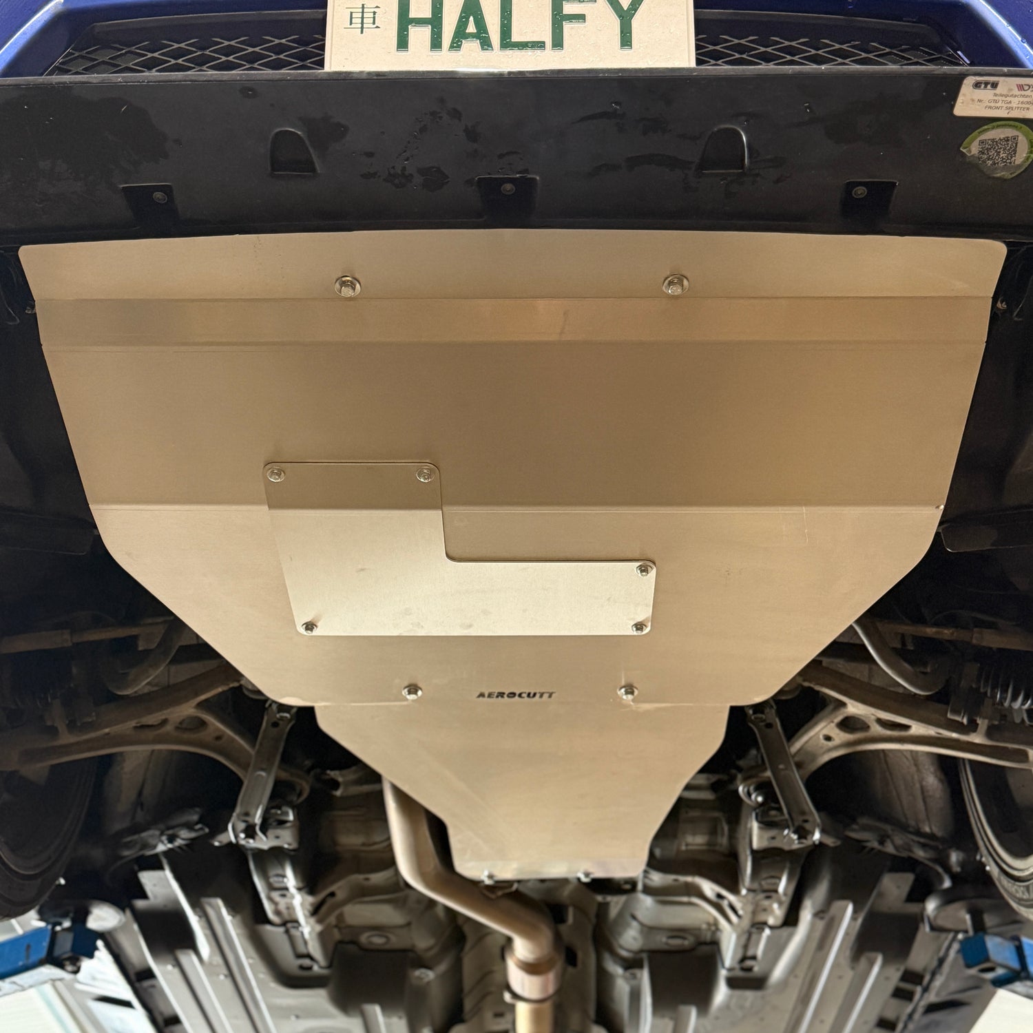 Subaru Impreza VA WRX STI Underbody Protection Bash/Skid Plate UNDERTRAY REPLACEMENT OIL SERVICE PLATE TRANSMISSION PLATE 