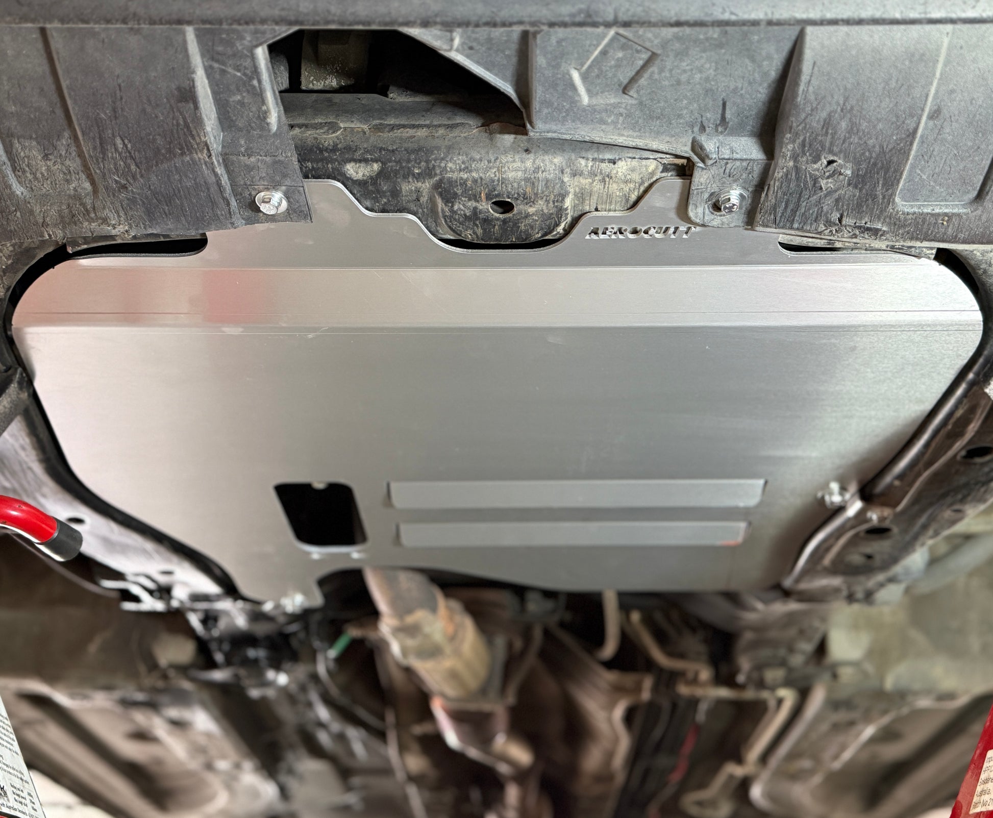 Honda Odyssey RB1 Underbody with Aerocutt Aluminium Undertray Installed